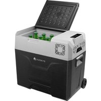 Juskys - Elektronische Kühlbox / Kompressor Kühlbox Yukon - 50 Liter - 230 V Anschluss - grau – Bild 2