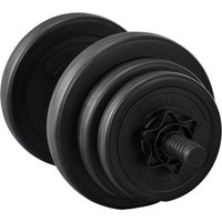 Kurzhanteln 10 kg - 1 Stück - sandgefüllt - Kurzhantel mit Hanteln – Bild 2