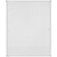 Fliegengitter / Fensterschutz / Jalousie - 120 x 140 cm - Weiß - inkl. Befestigungsmaterial – Bild 2