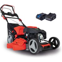 Rasenmäher MS225-53E scheppach - E-Start | Radantrieb | 6PS | 53cm Schnittbreite | inkl. Motoröl – Bild 2