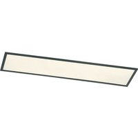 Trio leuchten - LED-Deckenleuchte - Deckenleuchte - 31W - Warmweiß 3000K - Dimmbar - Rechteckig - Schwarz - Aluminium – Bild 2