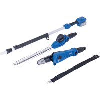 Akku-Multifunktionsgerät C-PHTS410-X Scheppach | Schnittlänge Heckenschere/Hochentaster 410/180mm – Bild 2