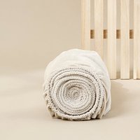 SJUMO Silky Smooth - Naturdüne - Spannbetttuch - 200/210 x 200cm – Bild 2